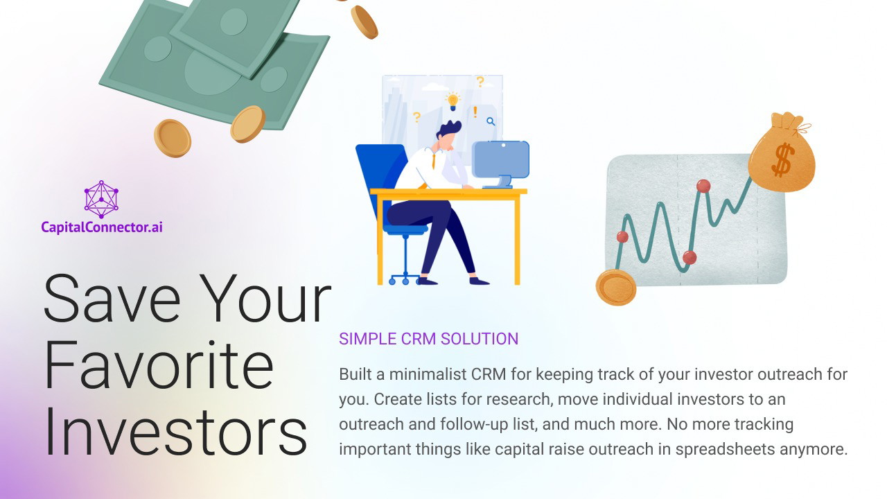 Simplify investor outreach.