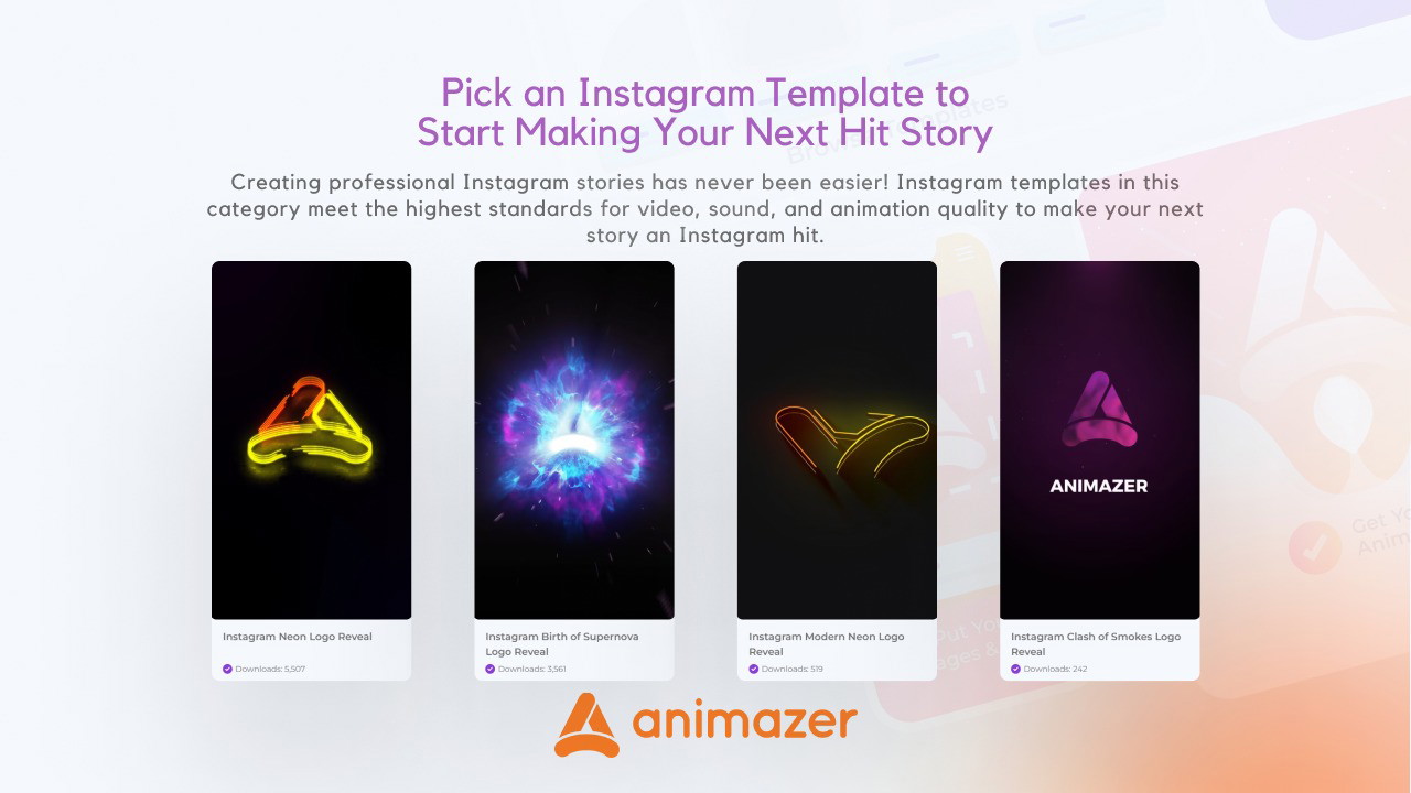 Transform your Instagram stories with our premium templates that guarantee quality and will captivate your audience.