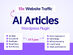 ai articles wordpress plugin lifetime license screenshot 5