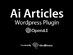 ai articles wordpress plugin lifetime license screenshot 7