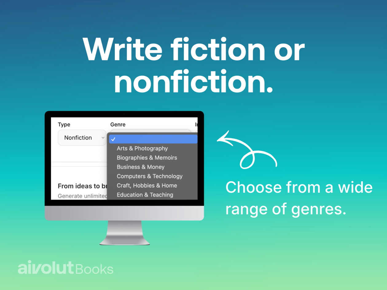 aivolut ai book creator basic plan lifetime subscription screenshot 2