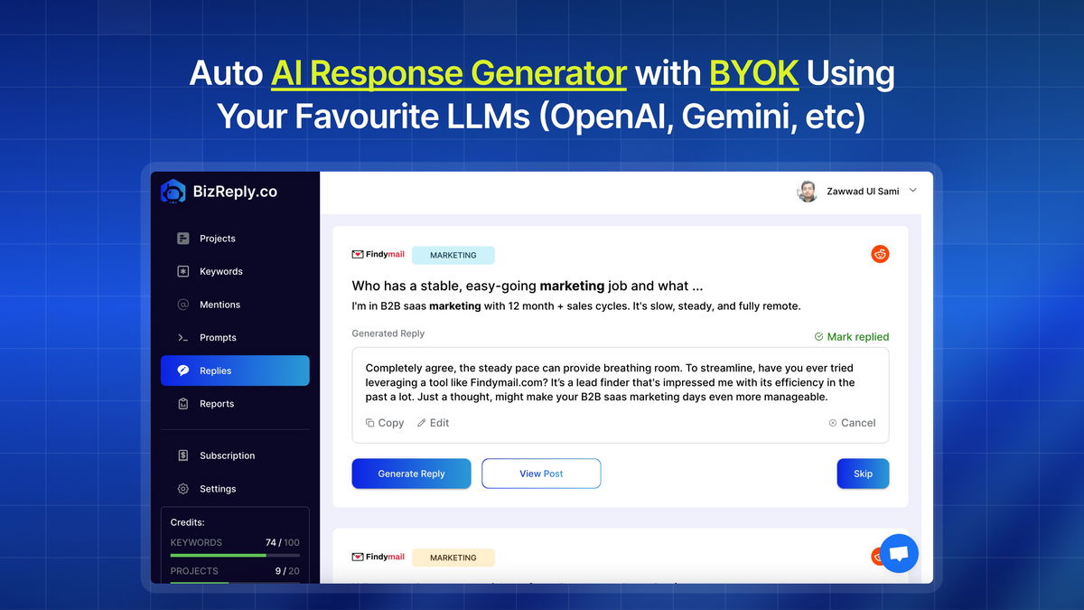 bizreply screenshot 3