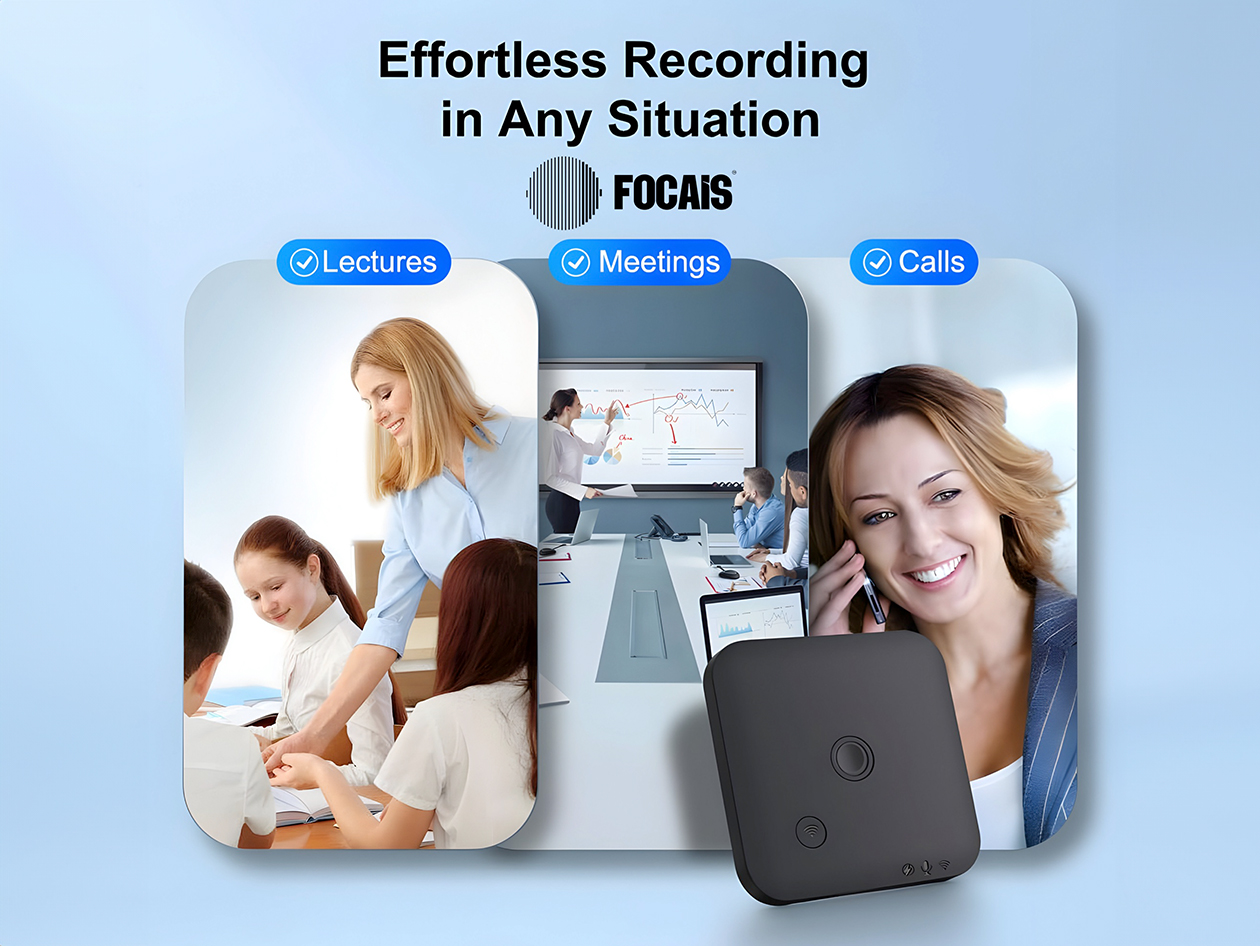 focais meet one voice activated ai powered recorder black screenshot 4