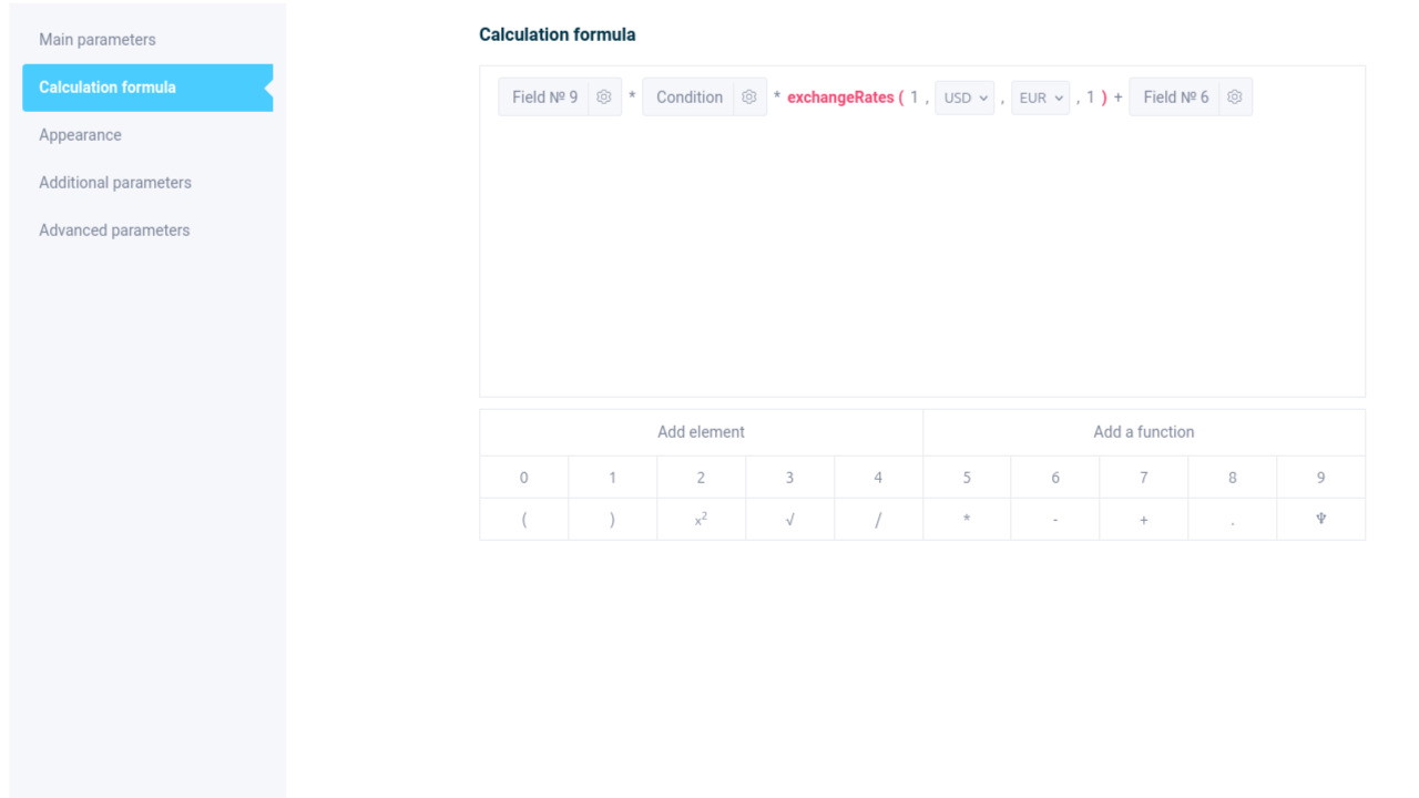 Formula Editor