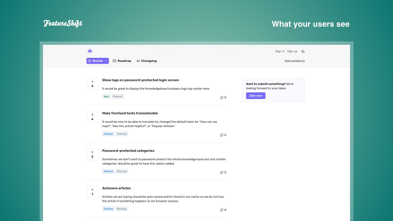 featureshift screenshot 3
