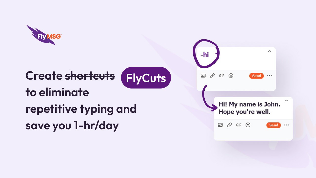 Create a shortcut or a snippet (aka FlyCut) to use to eliminate repetitive typing or to fill in an online form.