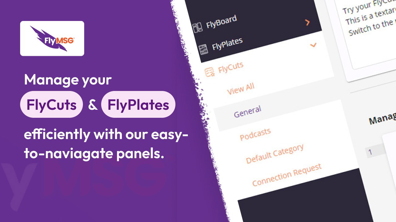 Have an unlimited number of FlyCuts & leverage over 400 FlyPlates (templates) for any occasion. All organized in the ☁️!