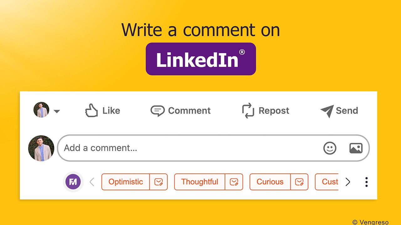 With Fly Engage AI, leverage the best AI-powered LinkedIn commenting tool to write your comments and create engagement.
