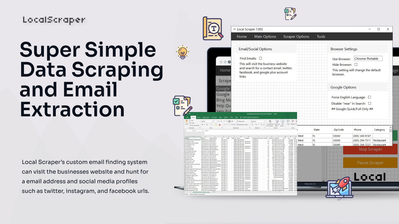 local scraper screenshot 4