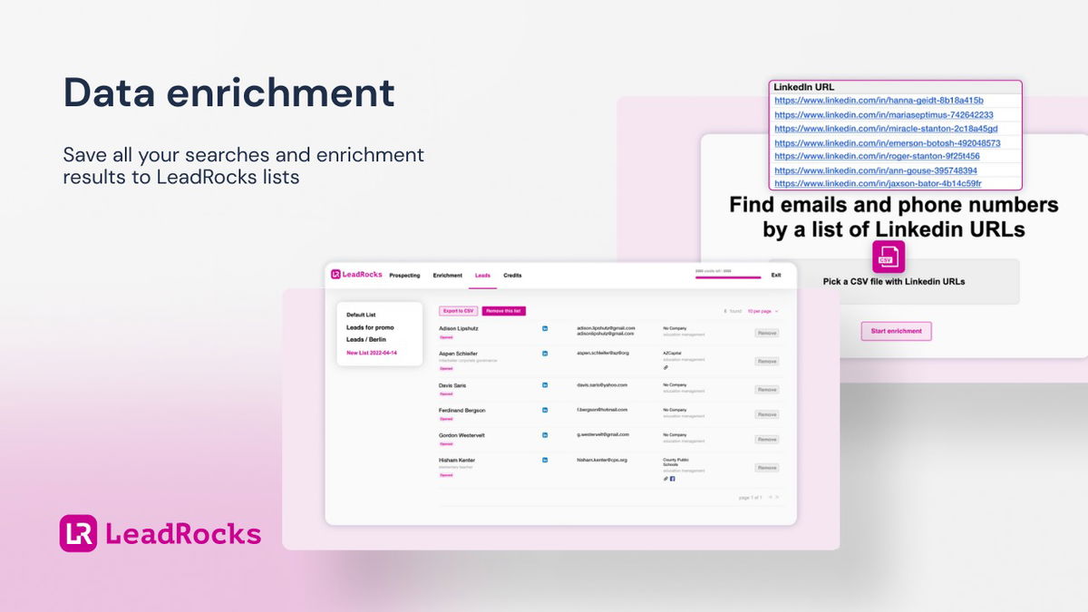 leadrocks screenshot 4