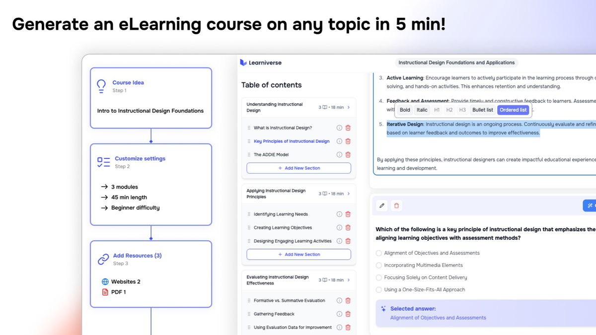 learniverse screenshot 1