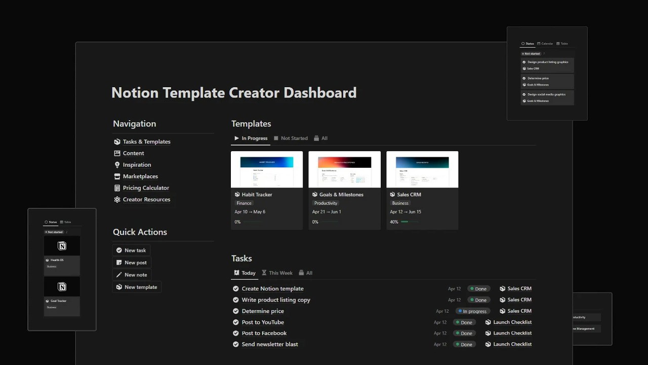 One dashboard to rule them all.