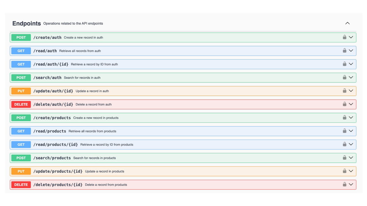 nocodebackend screenshot 5