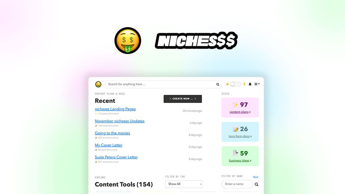 nichesss screenshot 1