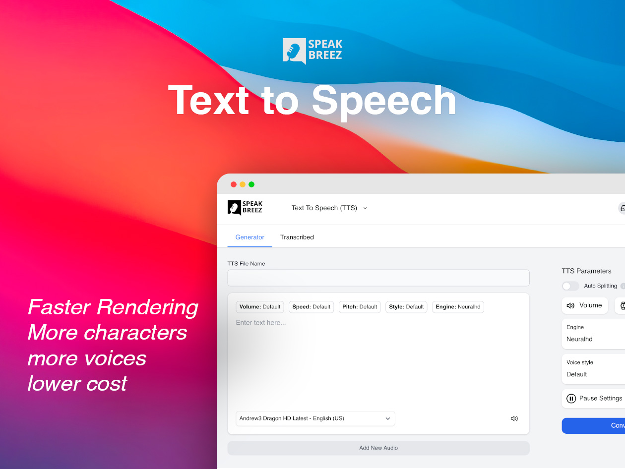 speakbreez starter plan lifetime subscription screenshot 1