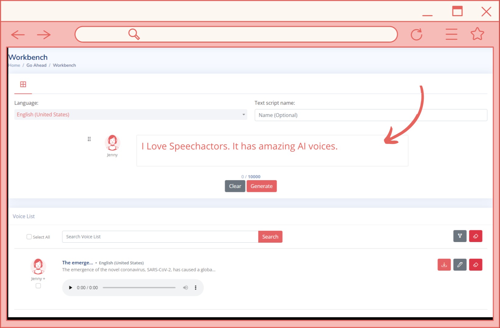 speechactors screenshot 3