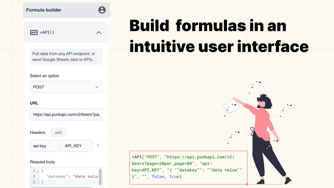 No-formula, as in no-code.