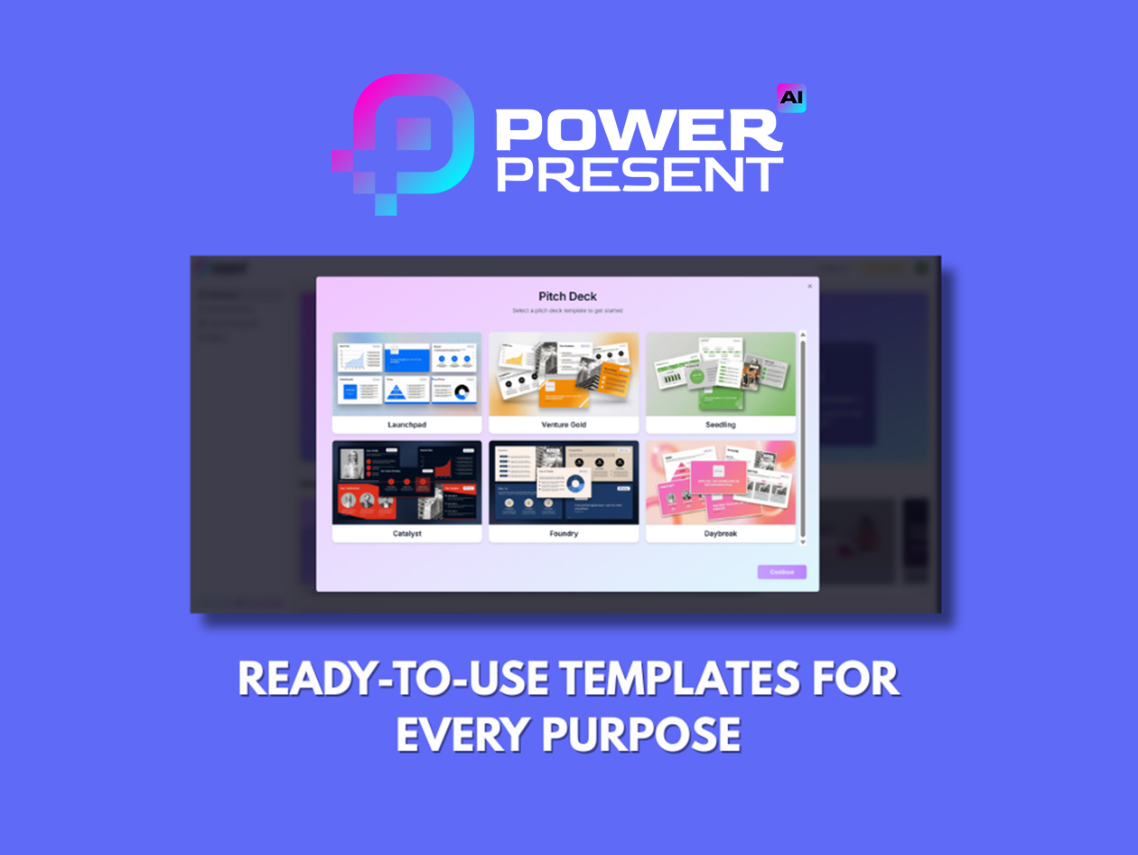 powerpresent 40 presentations plan ai lifetime subscription screenshot 1