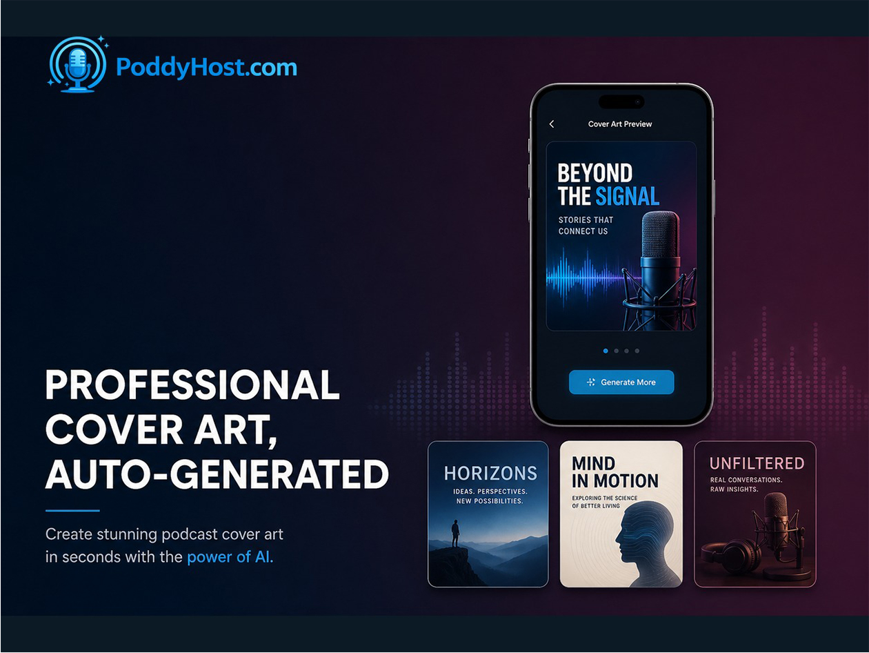 poddyhost ai podcast generator starter plan lifetime subscription screenshot 4