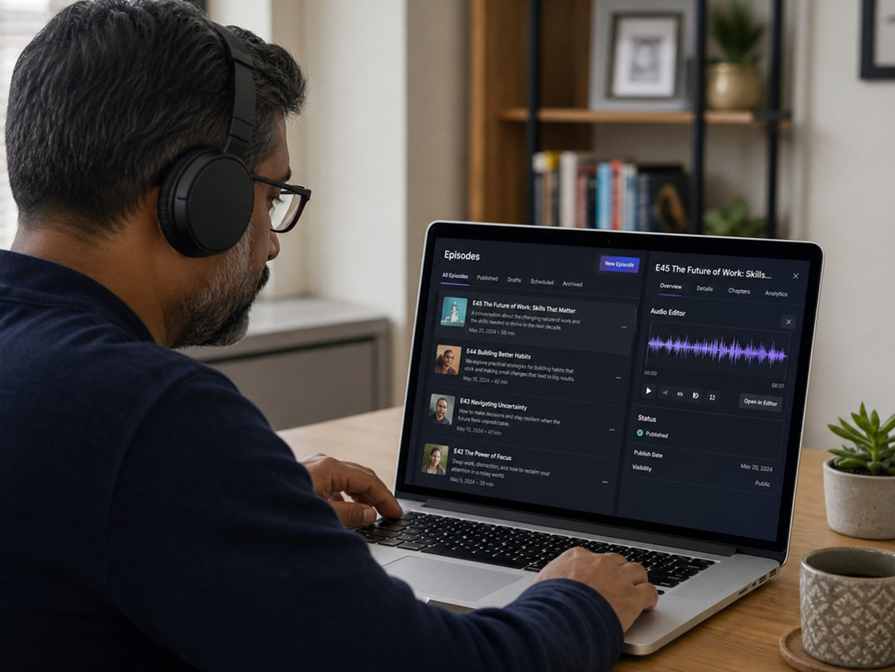 poddyhost ai podcast generator starter plan lifetime subscription screenshot 5