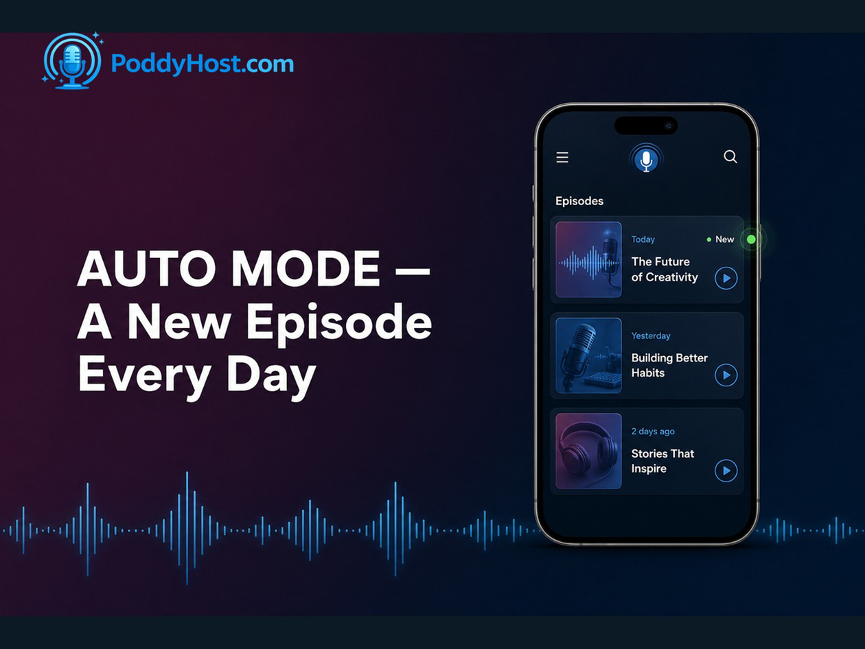poddyhost ai podcast generator starter plan lifetime subscription screenshot 1