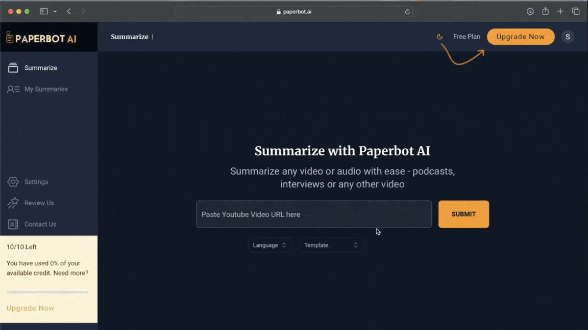 paperbot ai screenshot 2