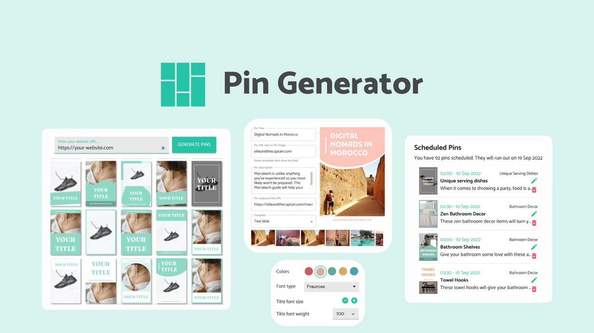 pin generator screenshot 1
