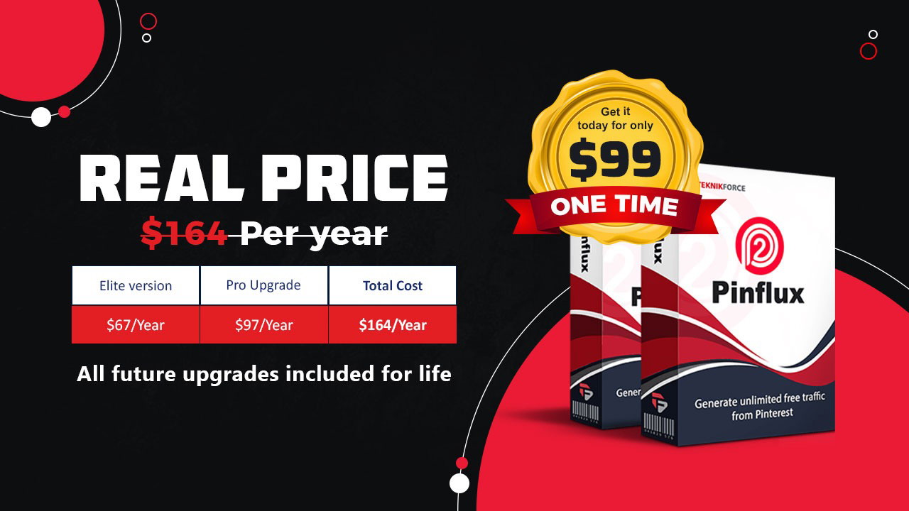 Get Pinflux at a never before price