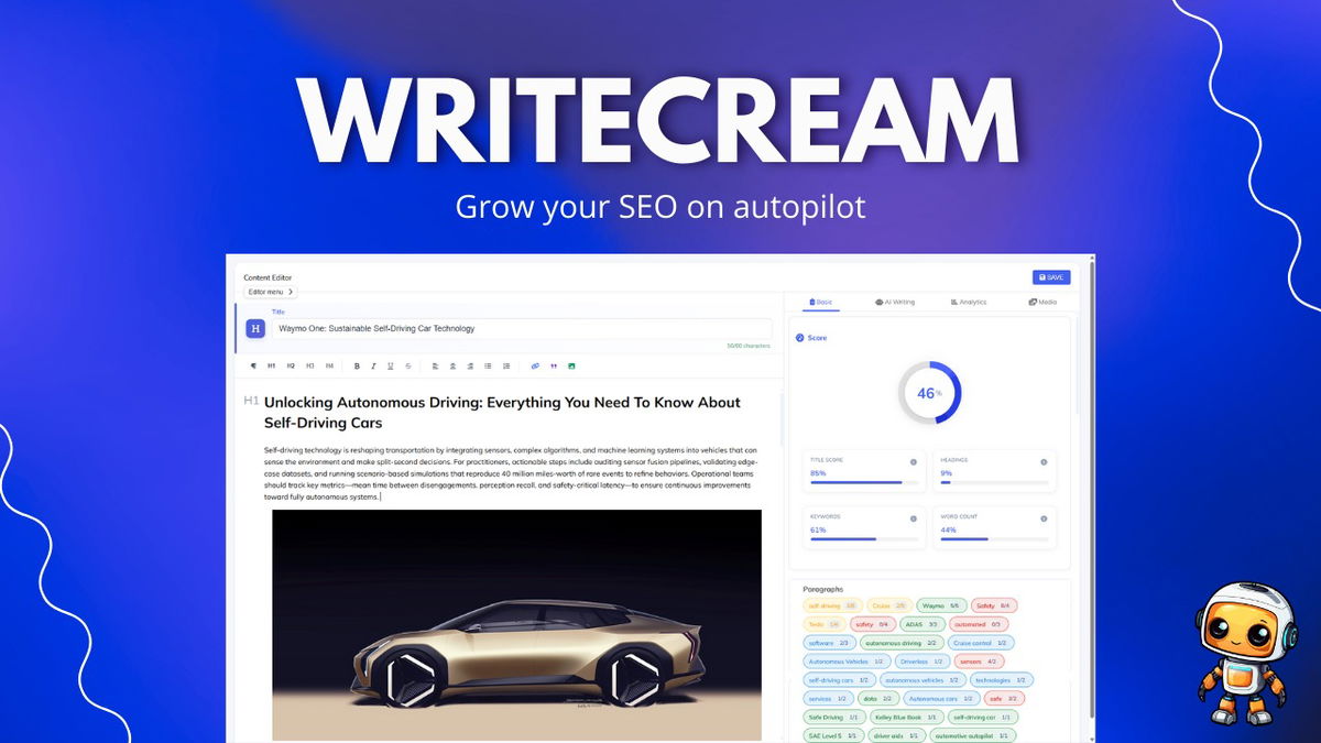 writecream screenshot 1