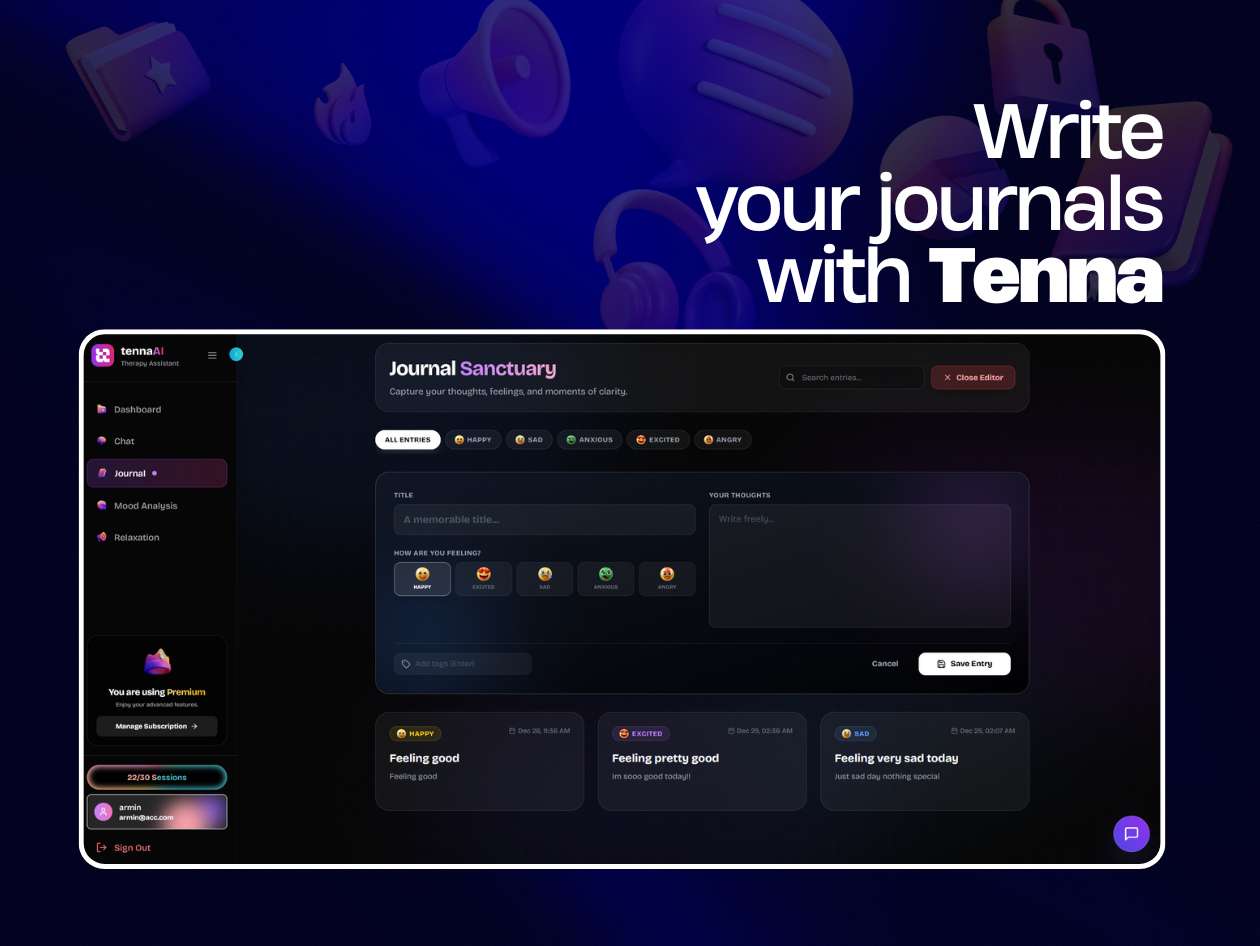 tenna ai pro plan lifetime subscription screenshot 2
