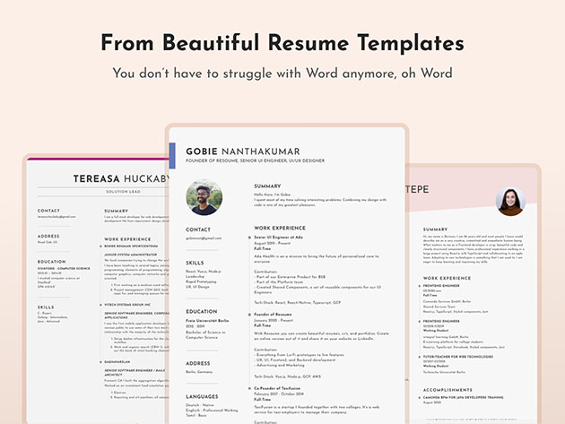 the complete resoume ai assistant resum writer lifetime subscription screenshot 2