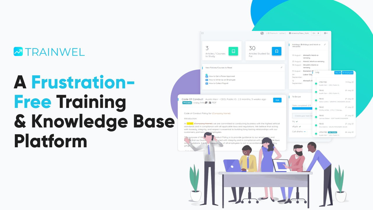 Effortlessly manage onboarding and training with Trainwel’s intuitive interface.