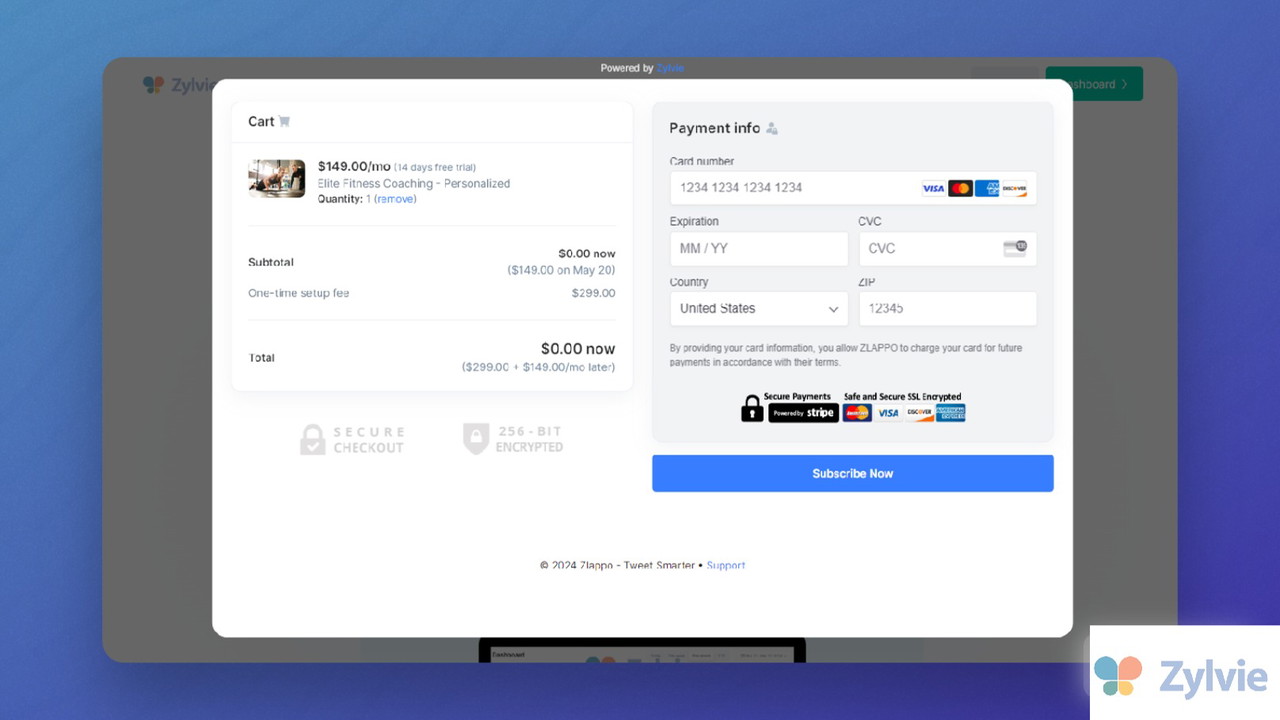 Embed a pop-up checkout or inline checkout in your existing site