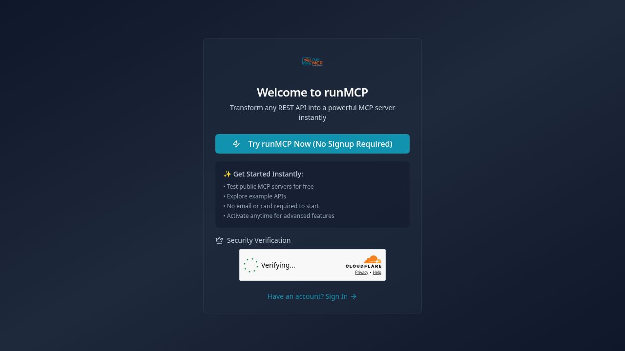 Agent Skills Search Server homepage screenshot