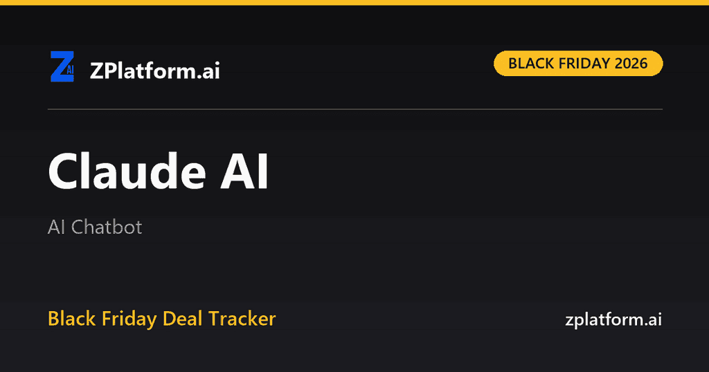Claude AI Black Friday 2026 deal