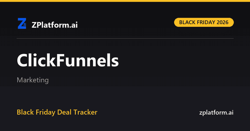 ClickFunnels Black Friday 2026 deal