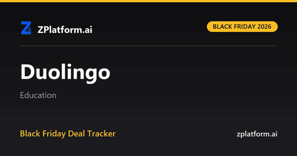 Duolingo Black Friday 2026 deal