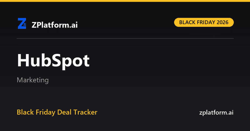 HubSpot Black Friday 2026 deal