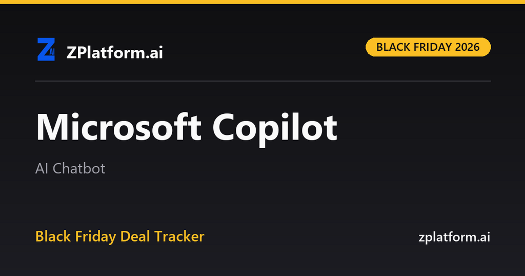 Microsoft Copilot Black Friday 2026 deal