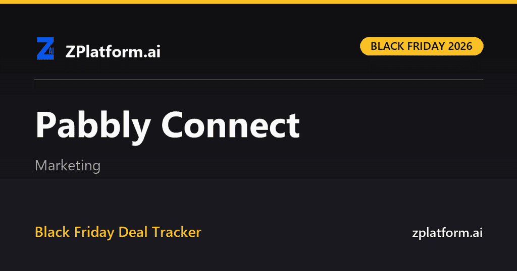 Pabbly Connect Black Friday 2026 deal