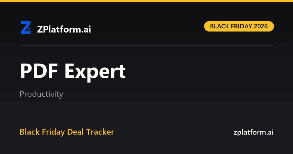 PDF Expert Black Friday 2026 deal