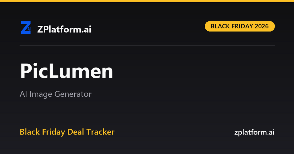 PicLumen Black Friday 2026 deal