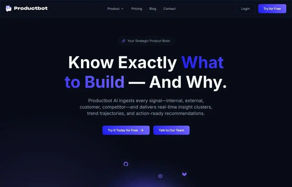 ProductBot AI customer support assistant