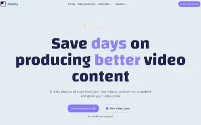 Clipwing Affiliate Program affiliate program