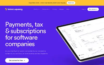 Lemon Squeezy Affiliate Program affiliate program