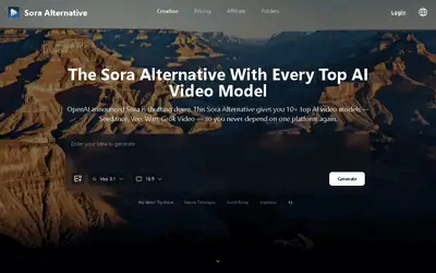 Sora Alternative Affiliate Program affiliate program