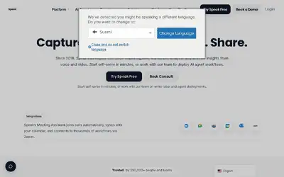 Speak AI Affiliate Program affiliate program