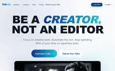 Subclip Affiliate Program affiliate program