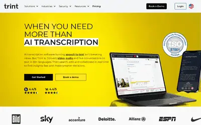 Trint Affiliate Program affiliate program