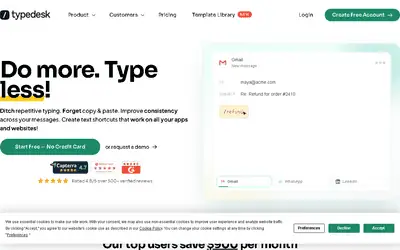 Typedesk Affiliate Program affiliate program